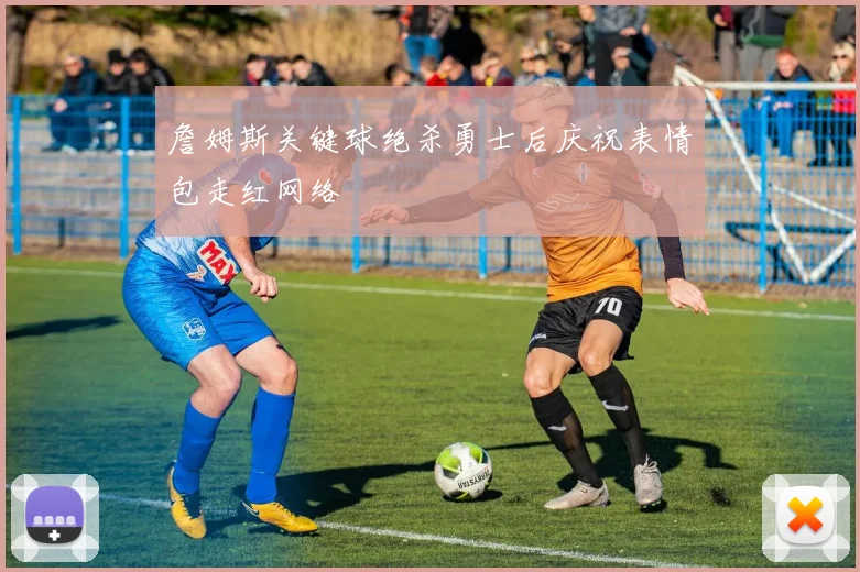 詹姆斯关键球绝杀勇士后庆祝表情包走红网络