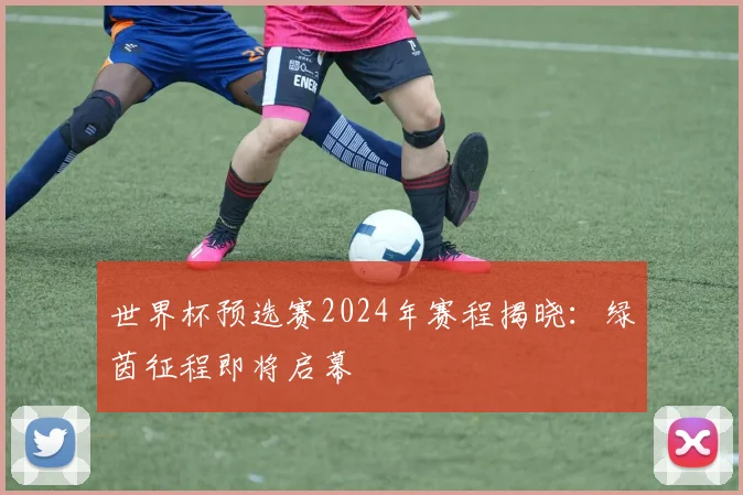 世界杯预选赛2024年赛程揭晓：绿茵征程即将启幕