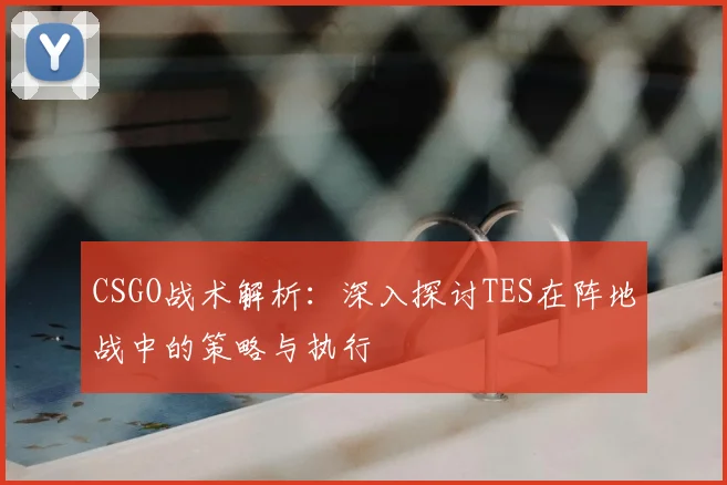 CSGO战术解析：深入探讨TES在阵地战中的策略与执行