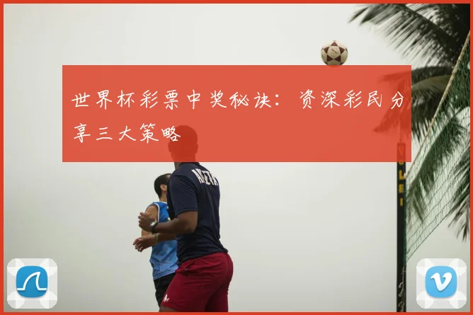 世界杯彩票中奖秘诀：资深彩民分享三大策略