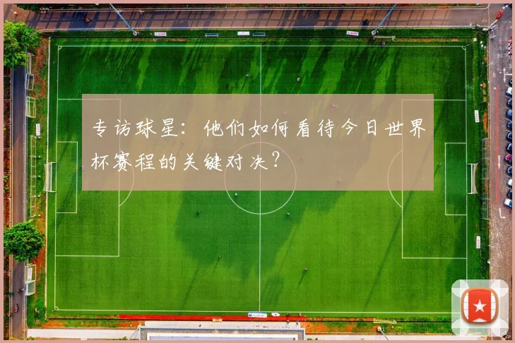 专访球星:他们如何看待今日世界杯赛程的关键对决?