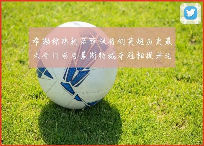 希勒称热刺若降级将创英超历史最大冷门或与莱斯特城夺冠相提并论